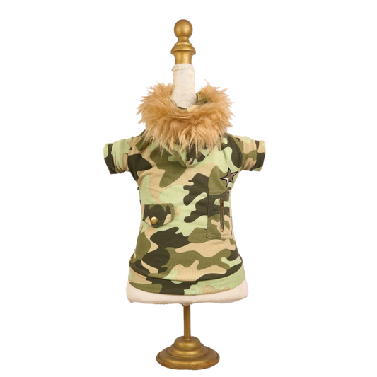 SACO MILITAR PELUCHE